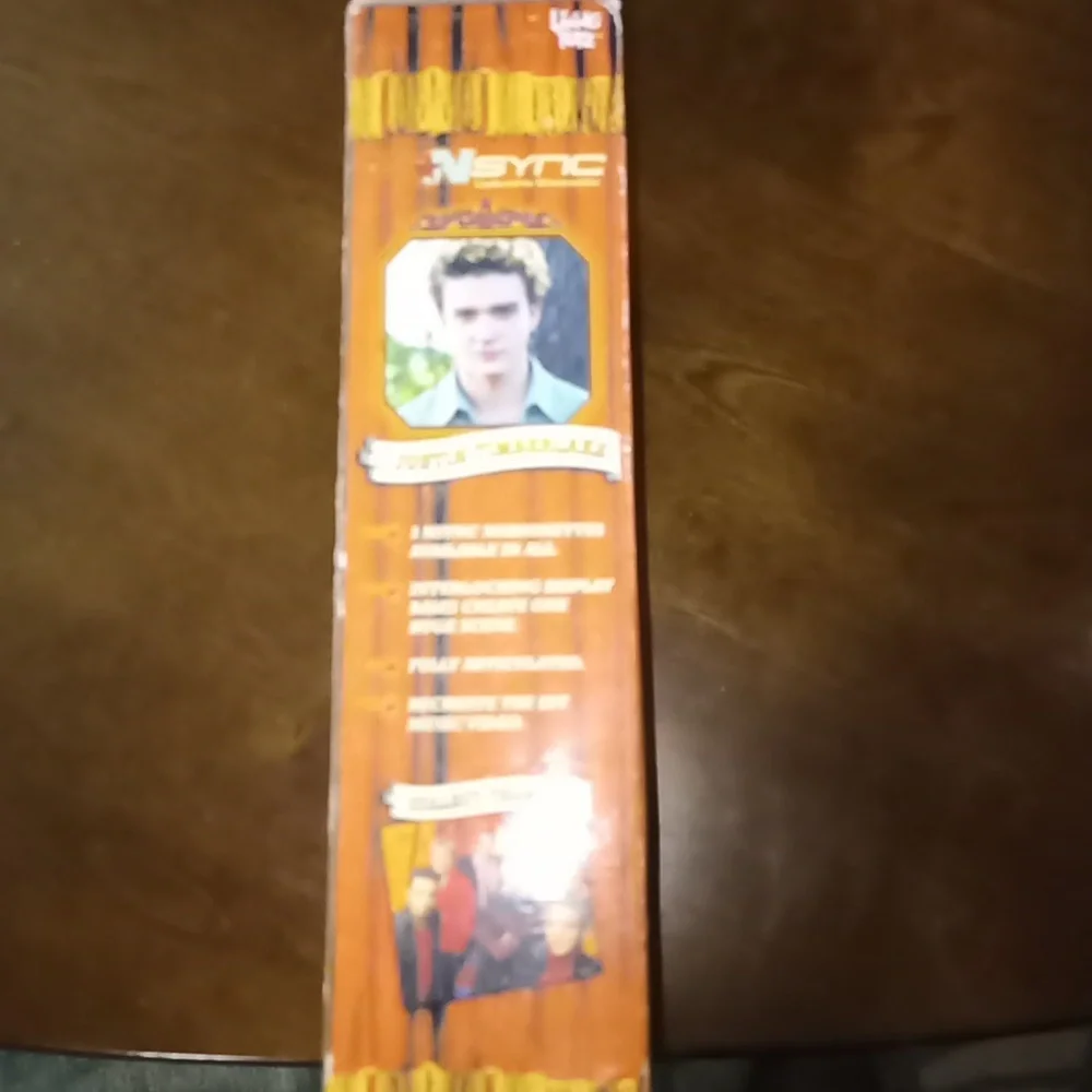 Vintage Pair of Justin Timberlake Y2K NSYNC Collectible Marionettes Living toysz